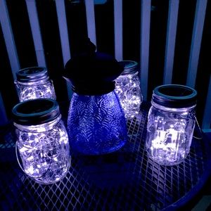 Solar LED Mason Jar Lights